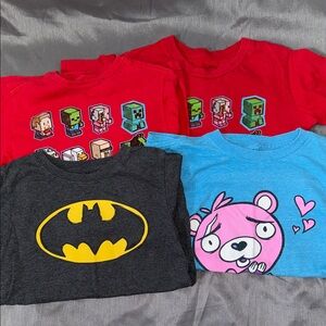 Bundle of 4 Kids Graphic T-Shirts
